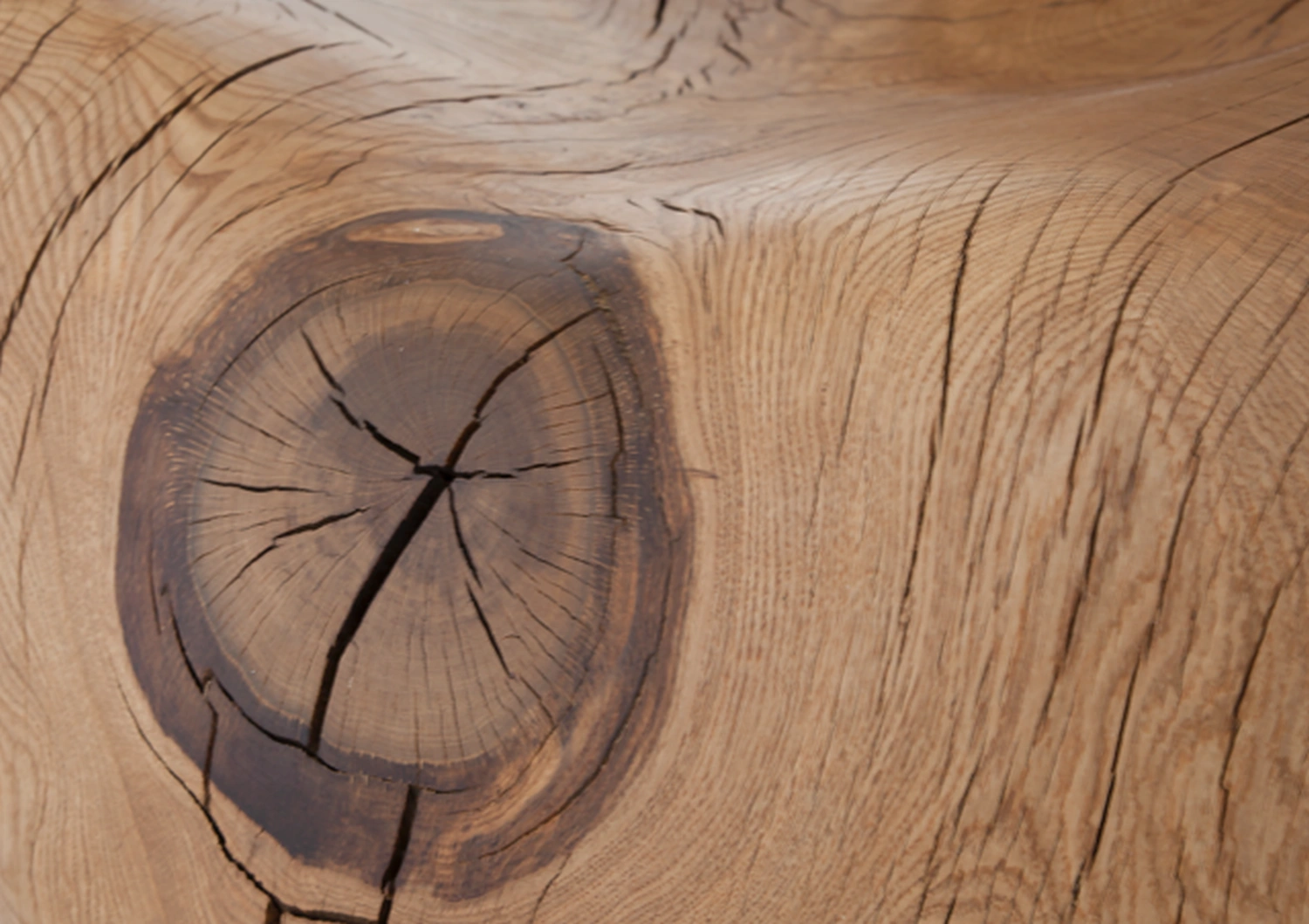 Handgefertigter Handstuhl aus Holz von Frank Oberste-Lehn