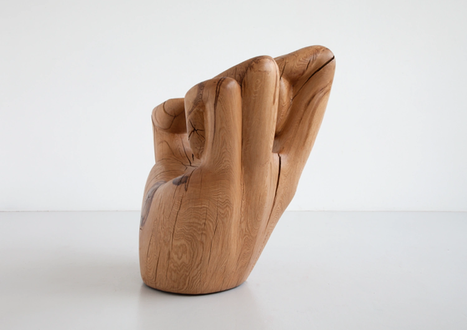 Handgefertigter Handstuhl aus Holz von Frank Oberste-Lehn