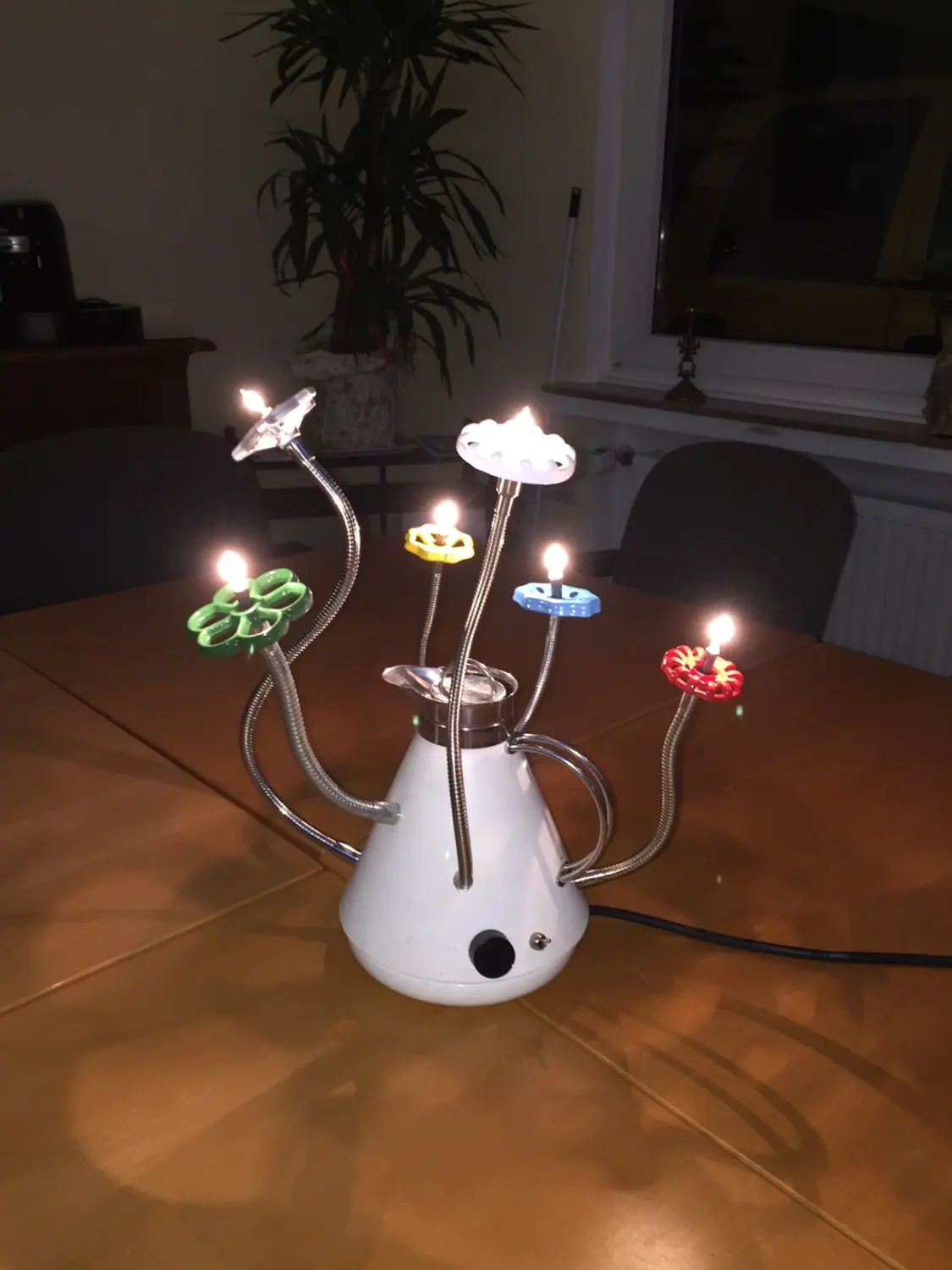 handgefertigte Lampe von Frank Oberste-Lehn