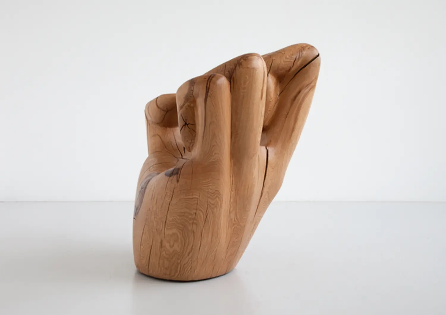 Handgefertigter Handstuhl aus Holz von Frank Oberste-Lehn