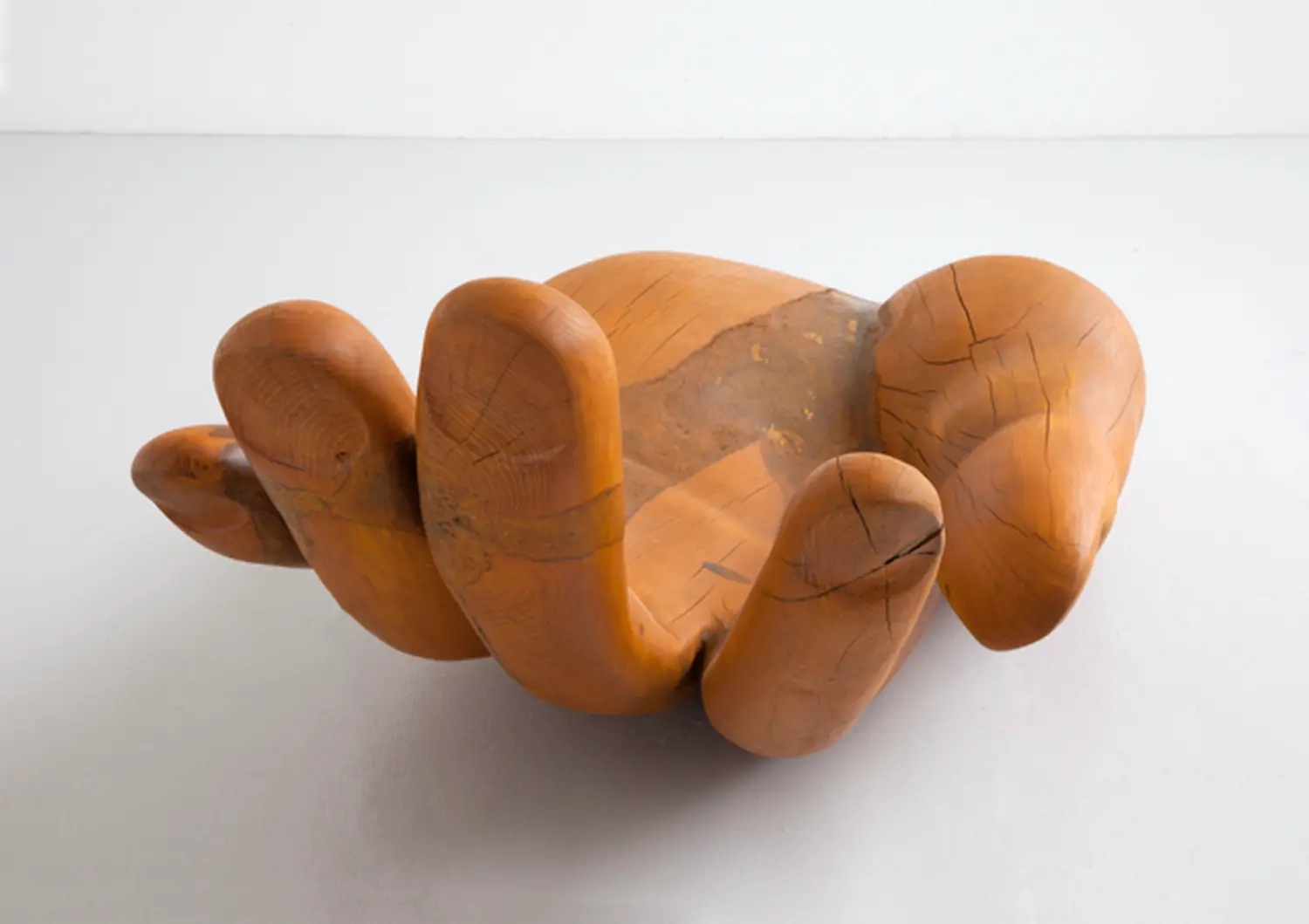 Handgefertigter Handstuhl aus Holz von Frank Oberste-Lehn